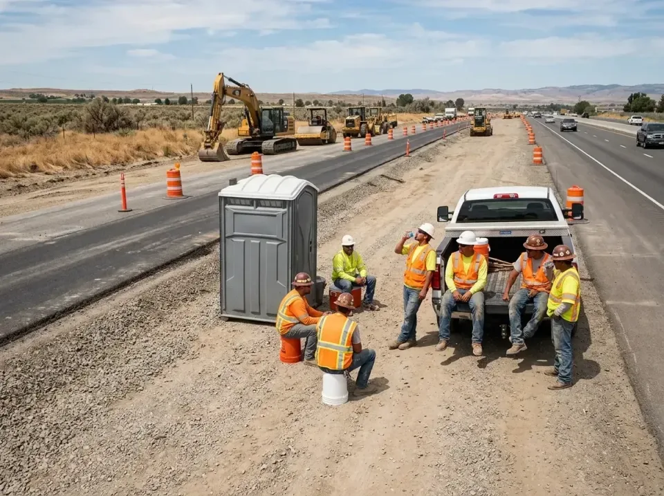 highway-road-construction-crew-007 — frequently asked questions, Porta Potty and Restroom Rentals in Beverly Hills, CA